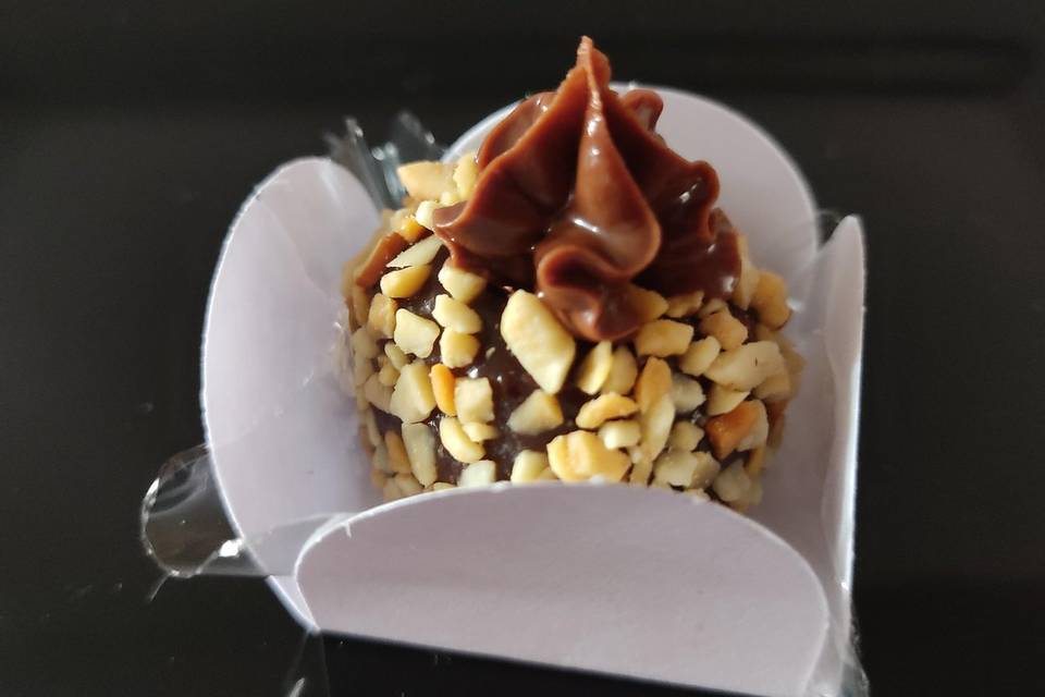 Brigadeiro xerem amendoim