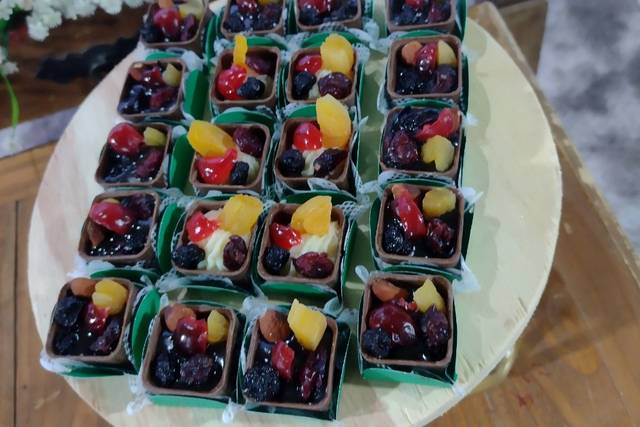 Caixetinha de frutas secas