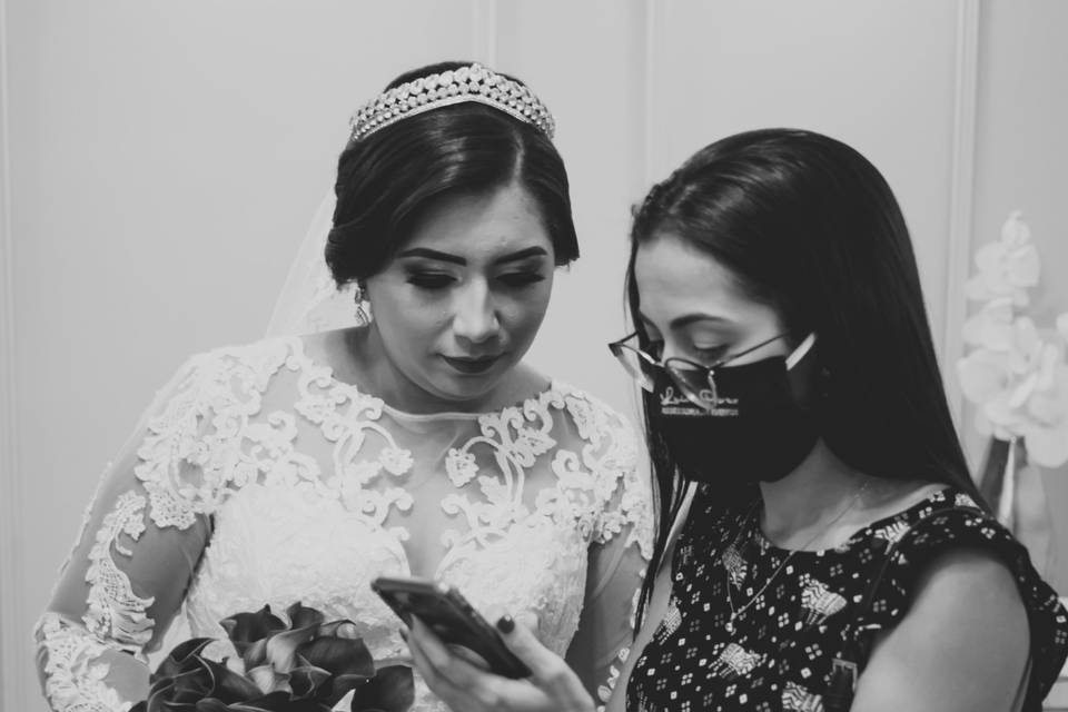 Visita no dia da noiva