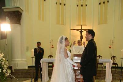Cerimônia na igreja