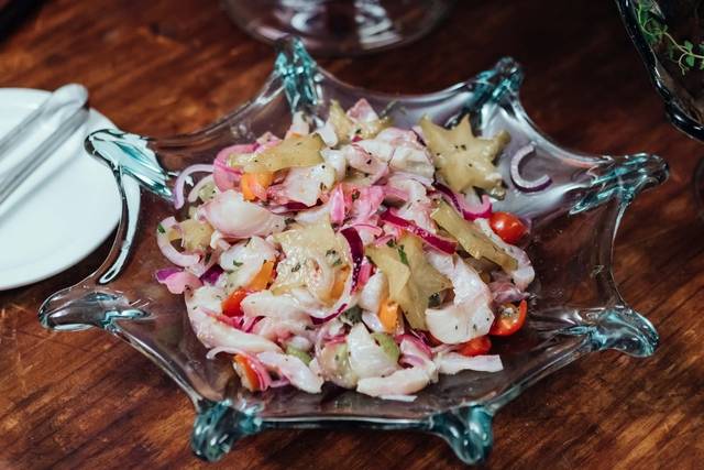Salmão Gravlax + Ceviche