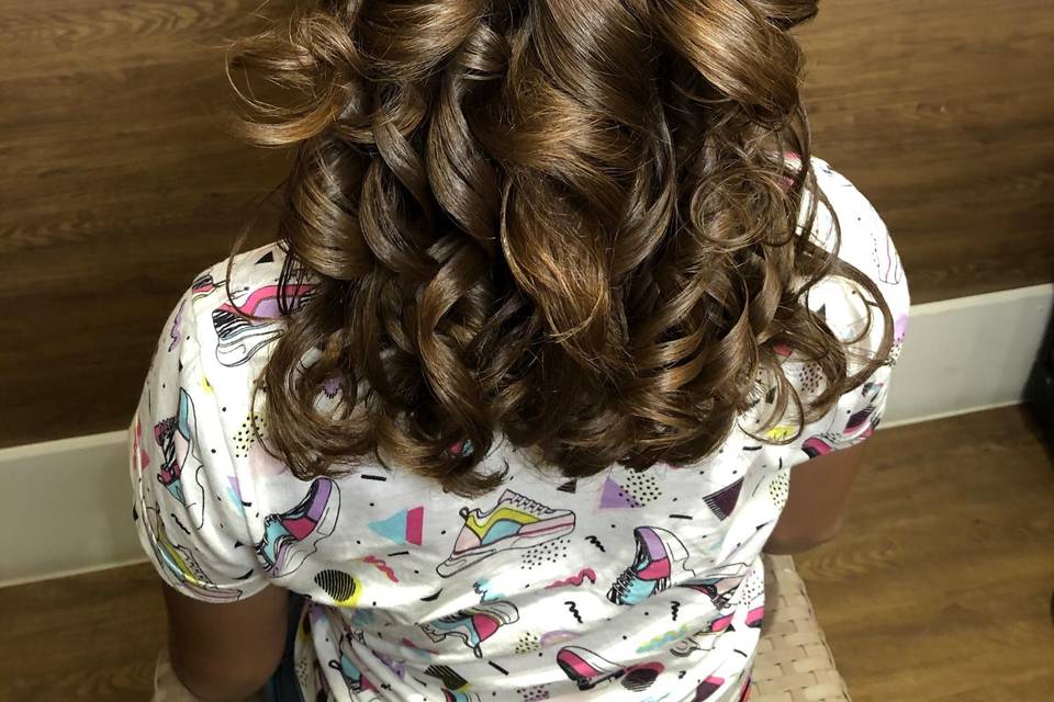 Penteado Semi Preso