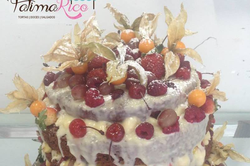 Naked Cake - Bolo Pelado