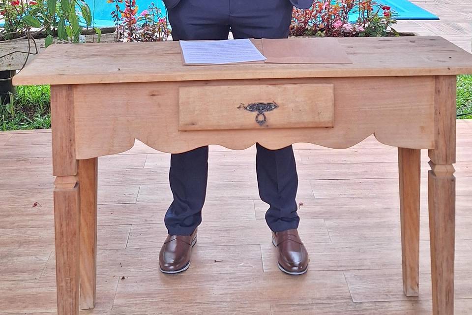 Celebrante e Juiz de Paz