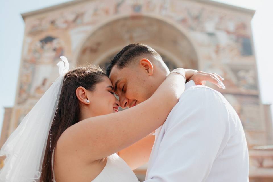 Pre wedding basilica