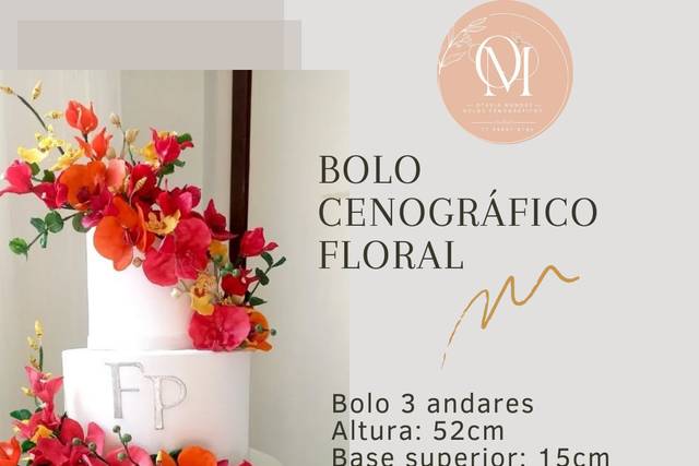 Bolo floral