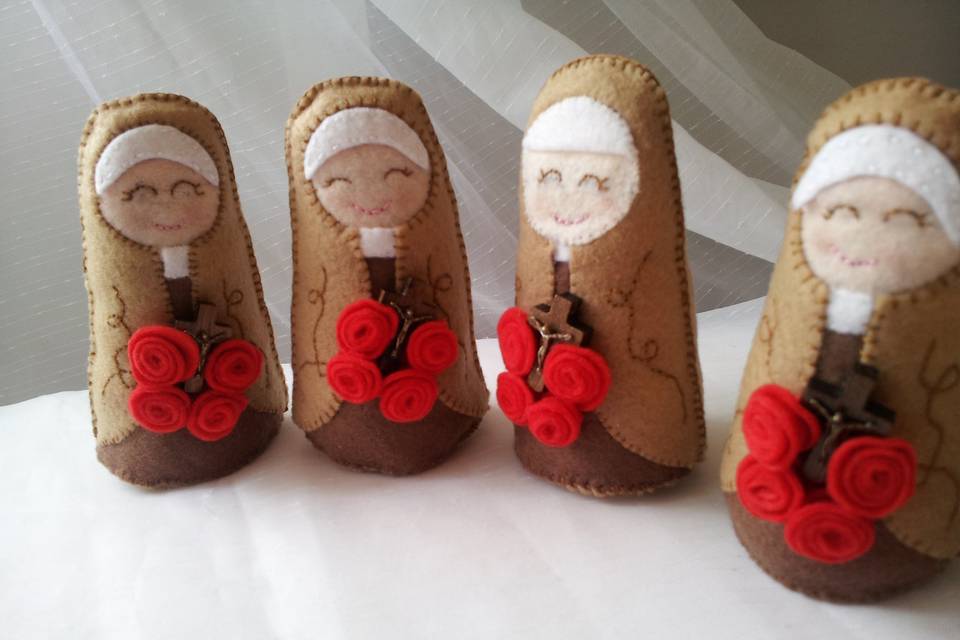 Matrioska em feltro
