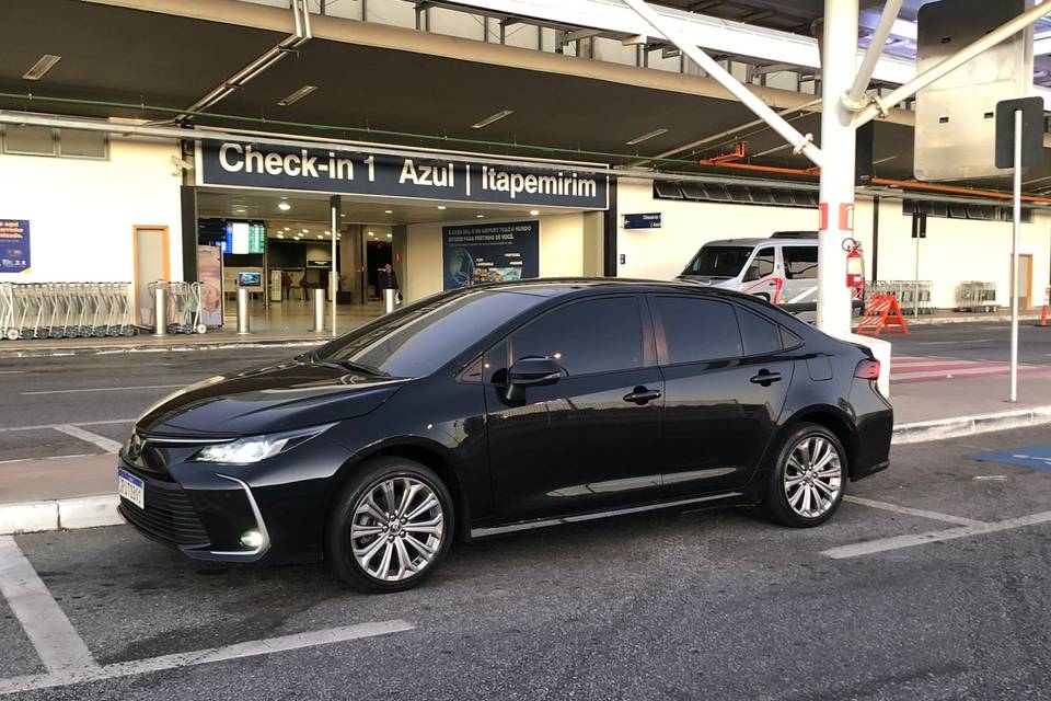 Do aeroporto até o evento