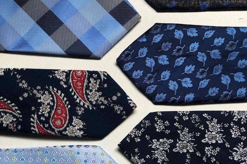 Coleção de gravatas