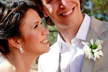 Casal feliz