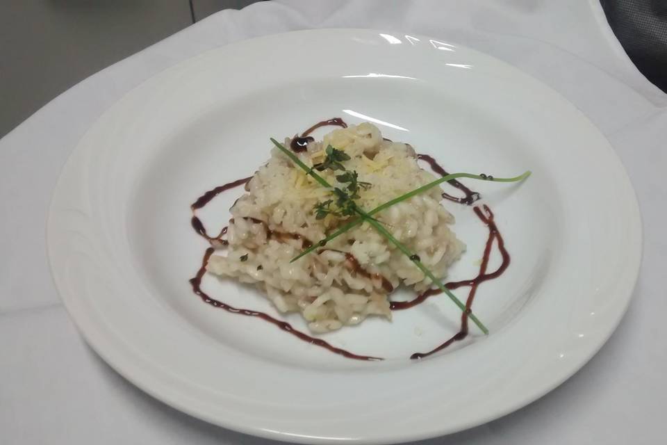 Risoto Pato com Laranja