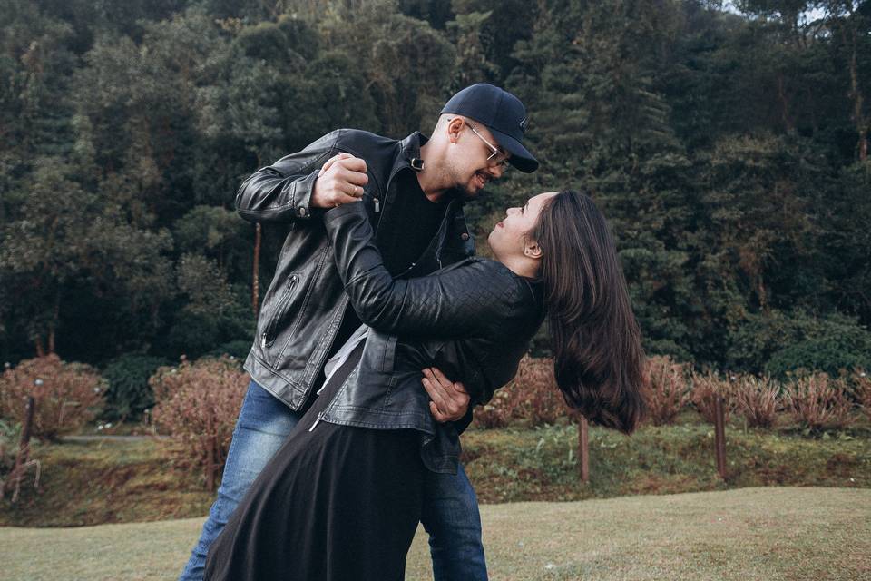 Ensaio fotográfico de casal