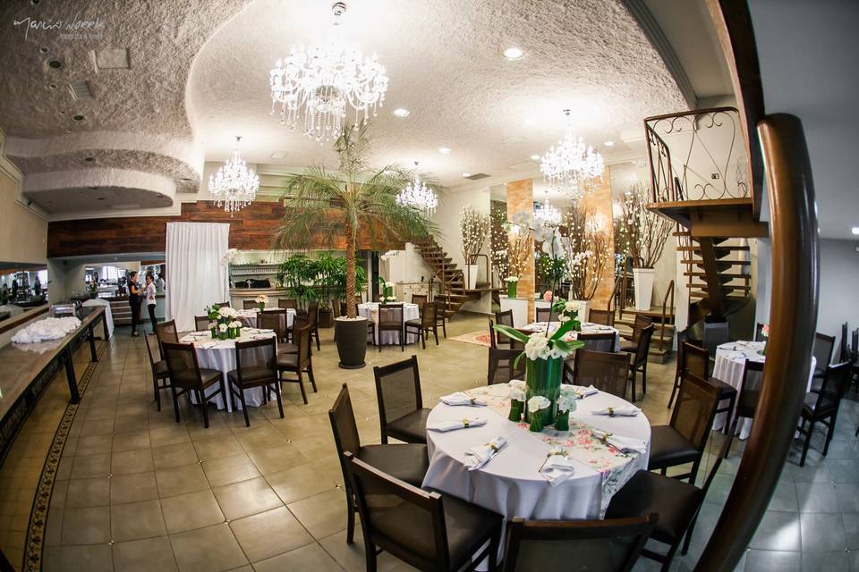 Espaço para o banquete