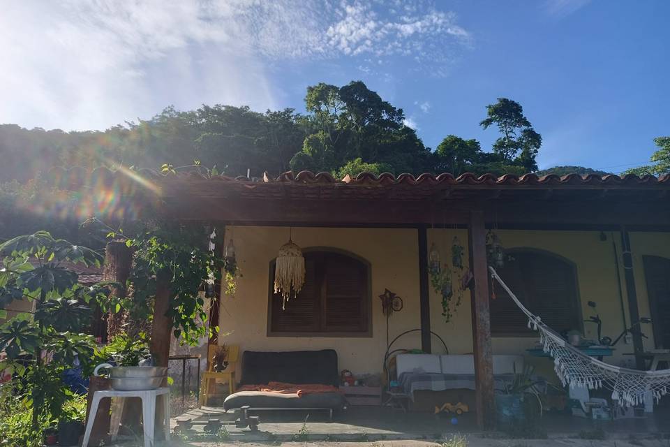 Varanda da casa