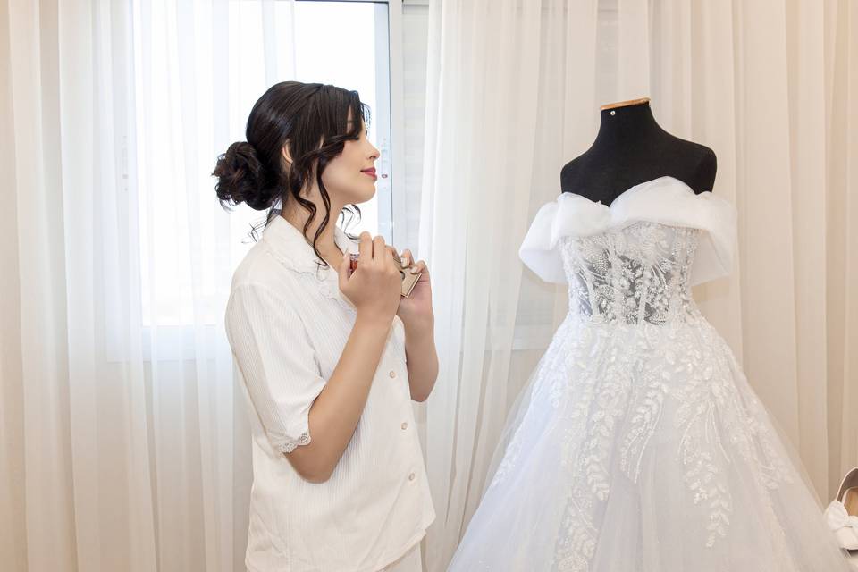 Making noiva Giovana