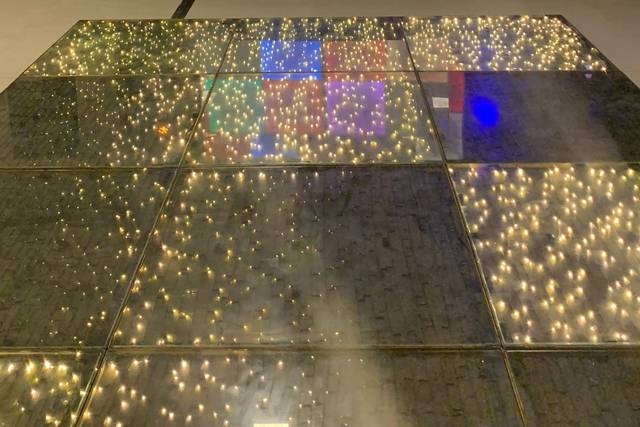 Boate + Piso de led