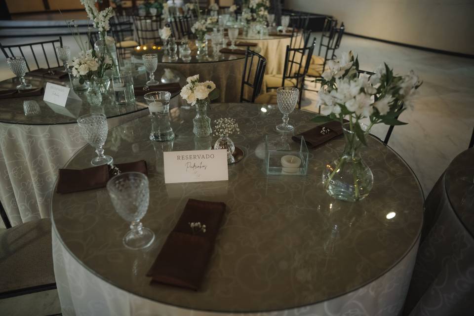 Mesa dos convidados