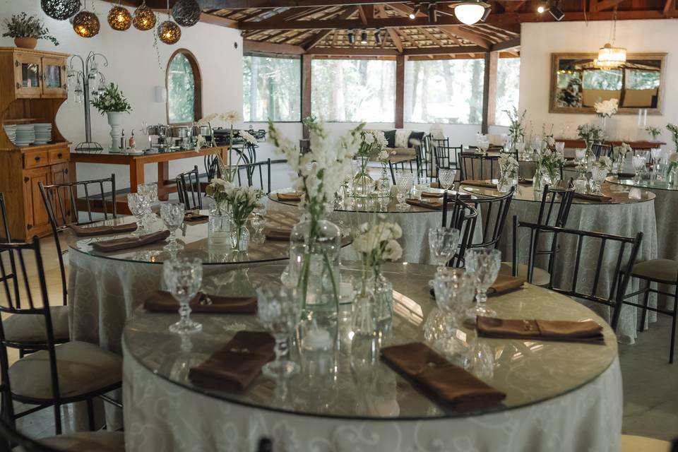 Mesa dos convidados