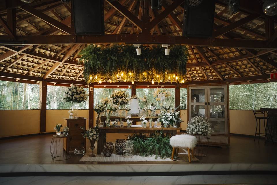 Mesa do bolo
