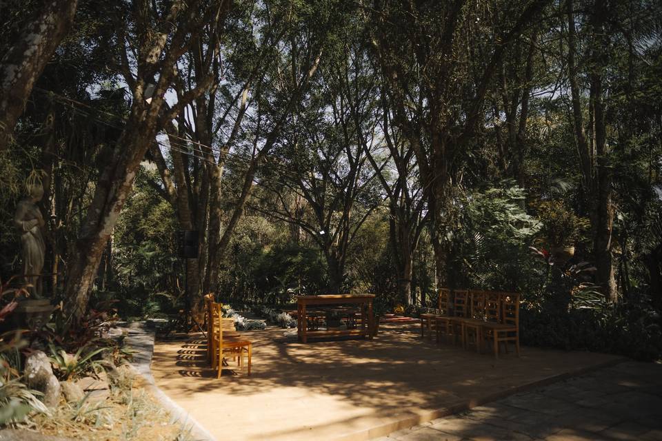 Cerimônia no DECK