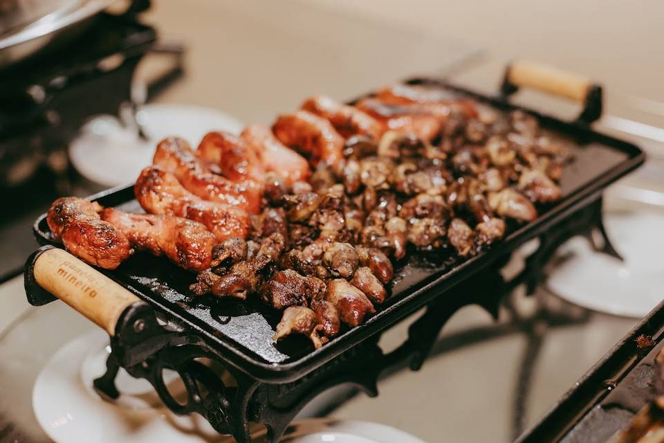 Cardápio churrasco