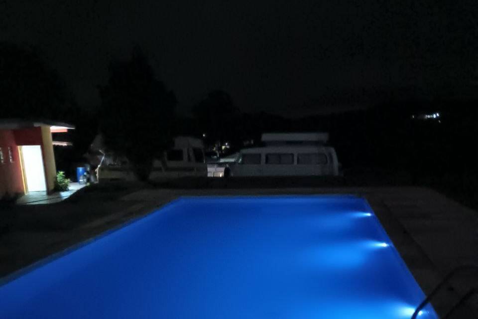 Iluminação piscina