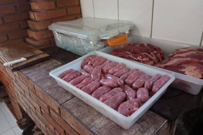 Organização churrasco