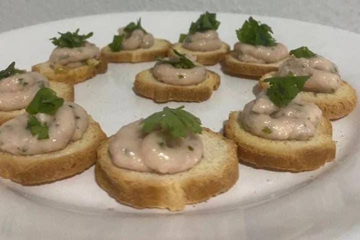 Entrada canapés