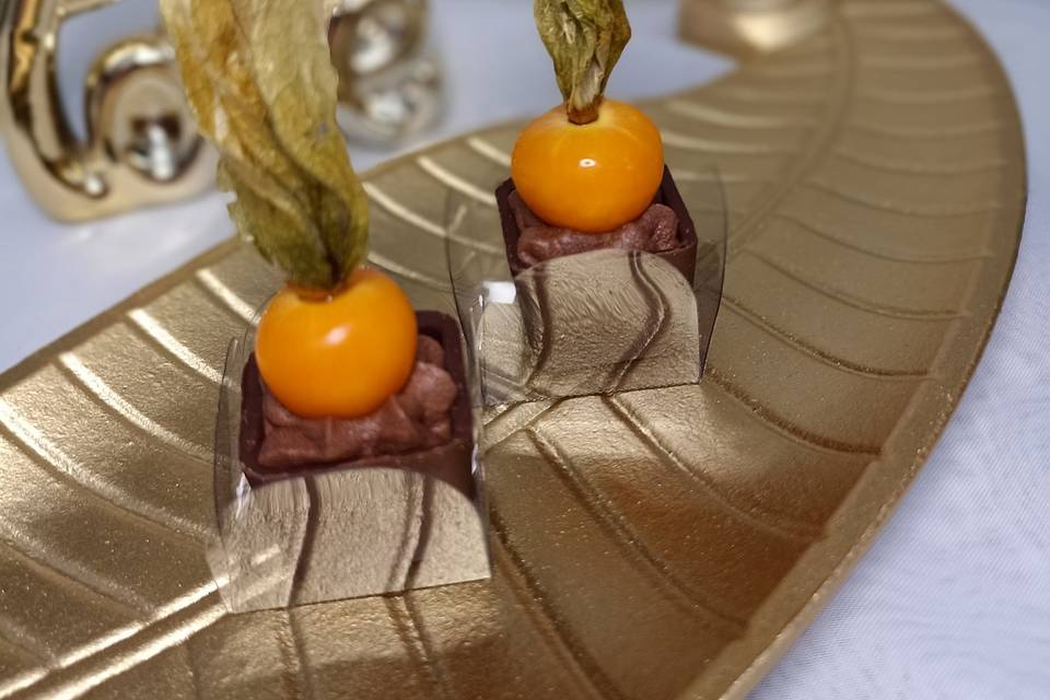 Quadradinhos com Physalis