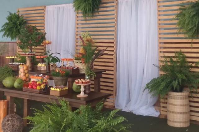 Decoração tropical