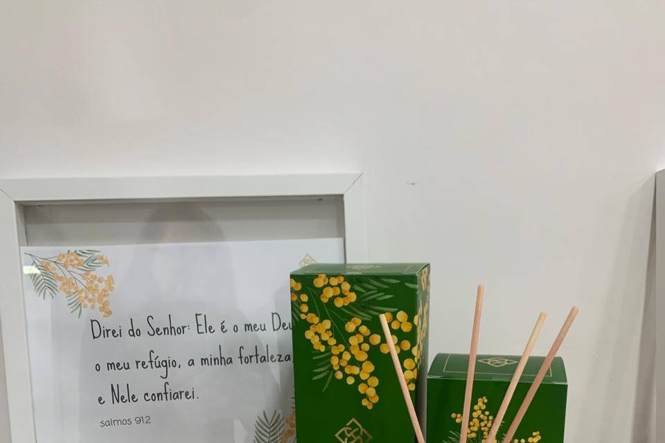 Kit difusor e sabonete acácia