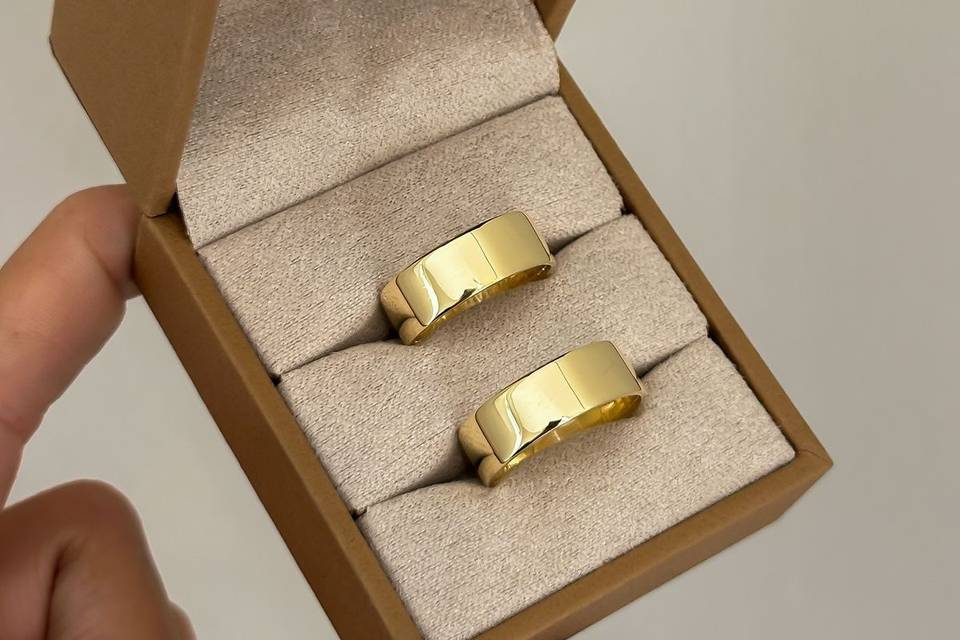Alianças personalizadas