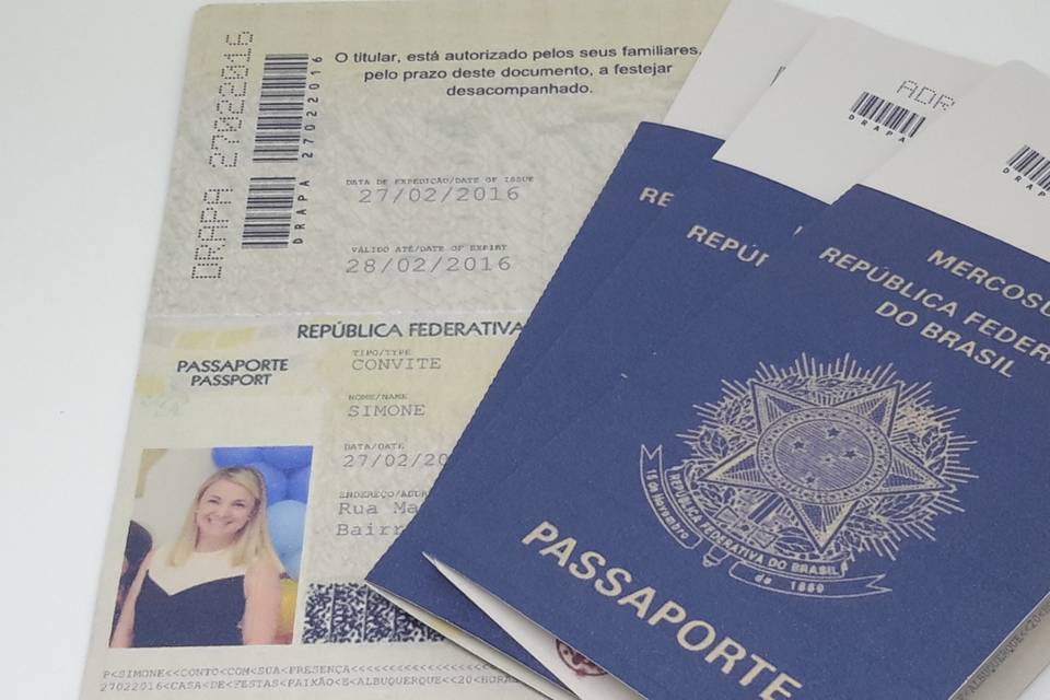 Convite Passaporte