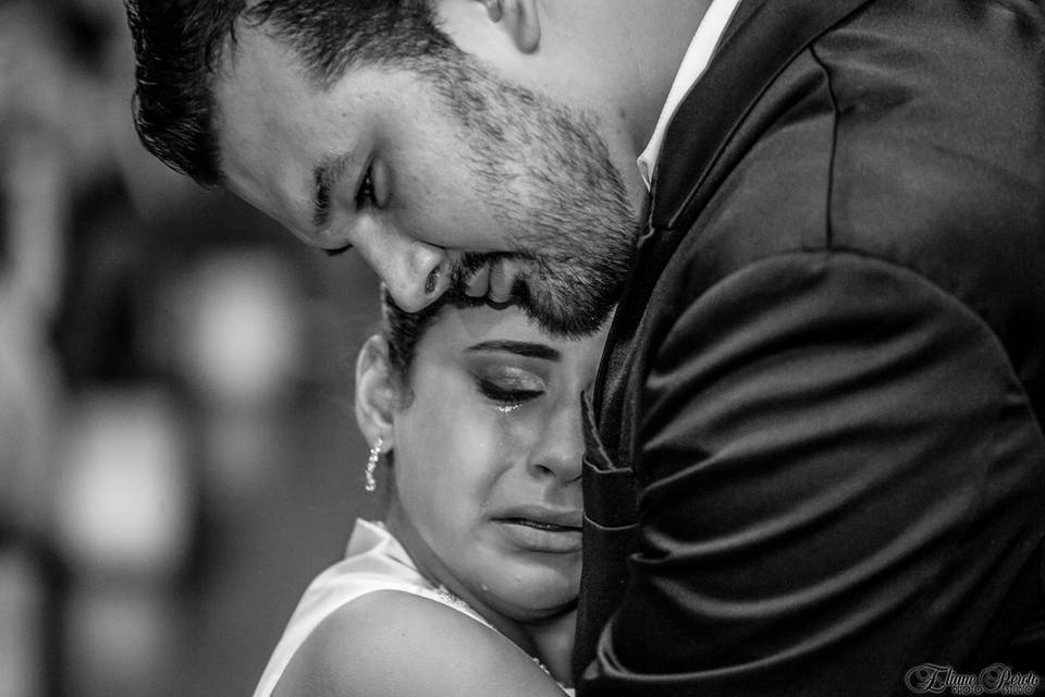 Daminha emocionada