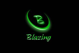 Logo blazing produções