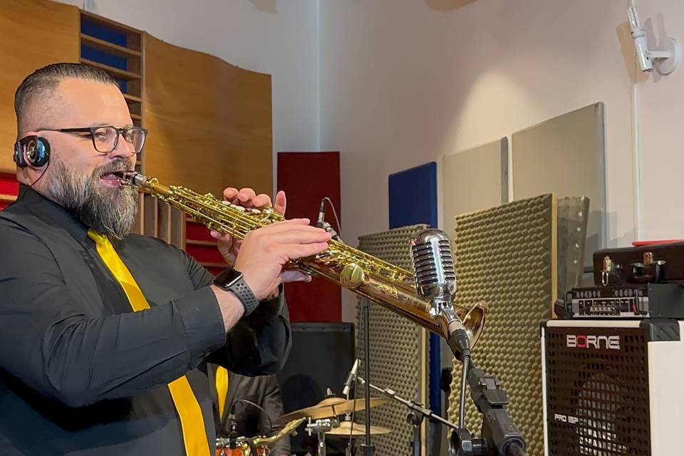 Sax soprano Alexandre Herrera