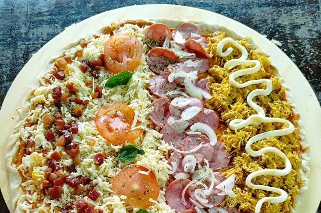 Varios sabores pra escolher