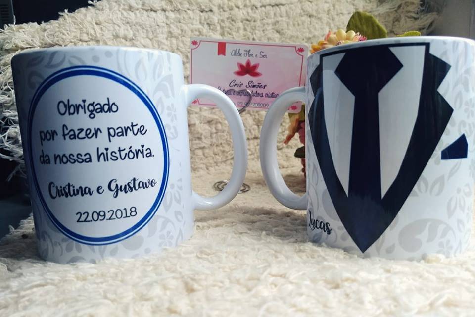 Caneca Porcelana