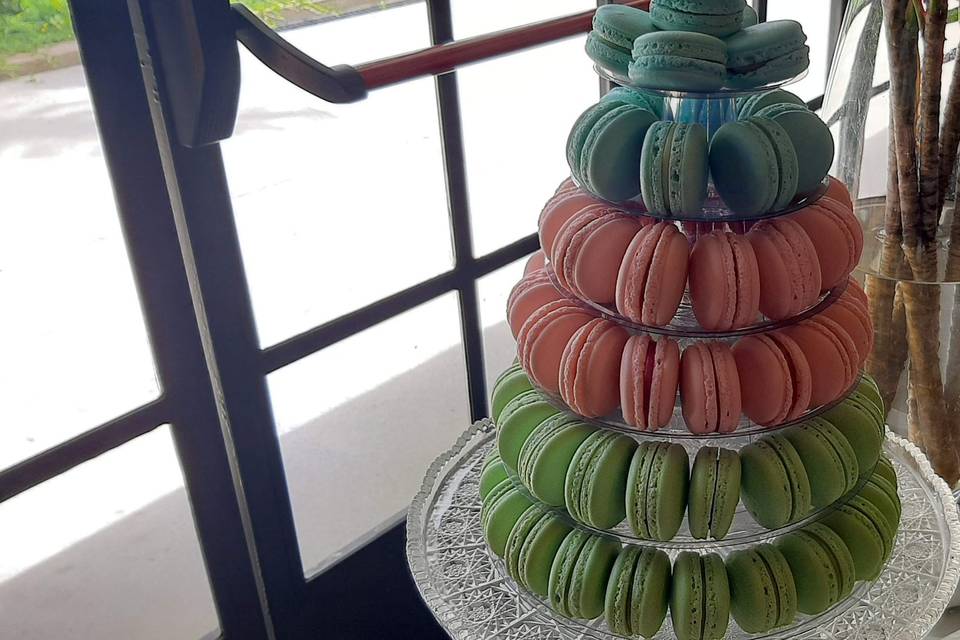 Torre de macarons