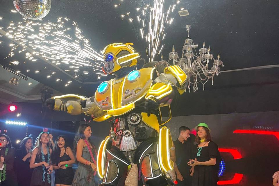 Robô de Led