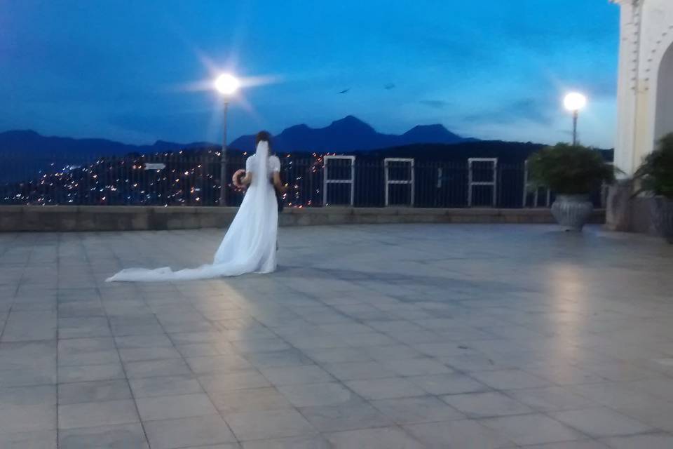 Casamento ao entardecer