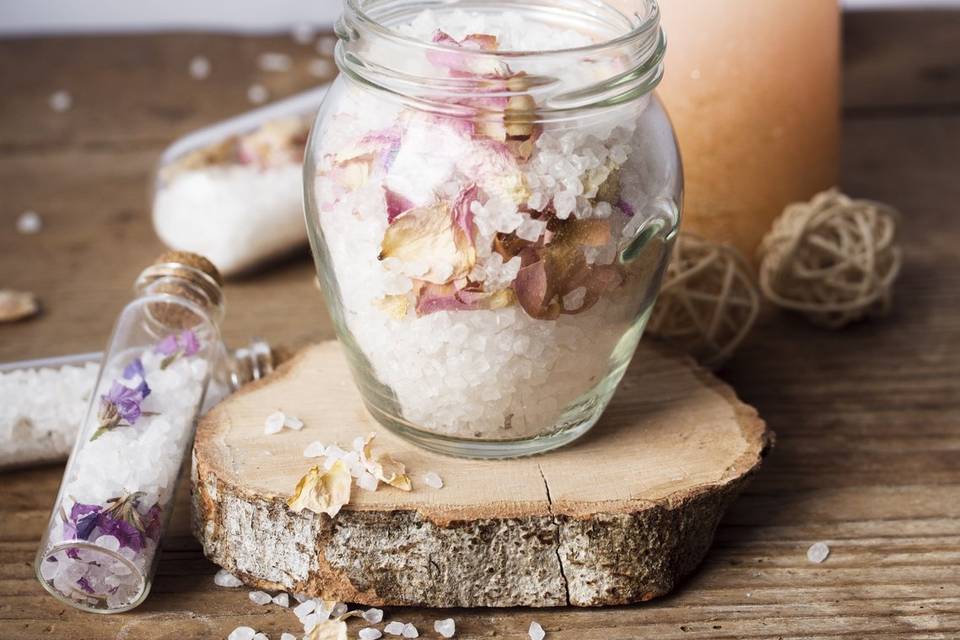 Sais de banho funcionais