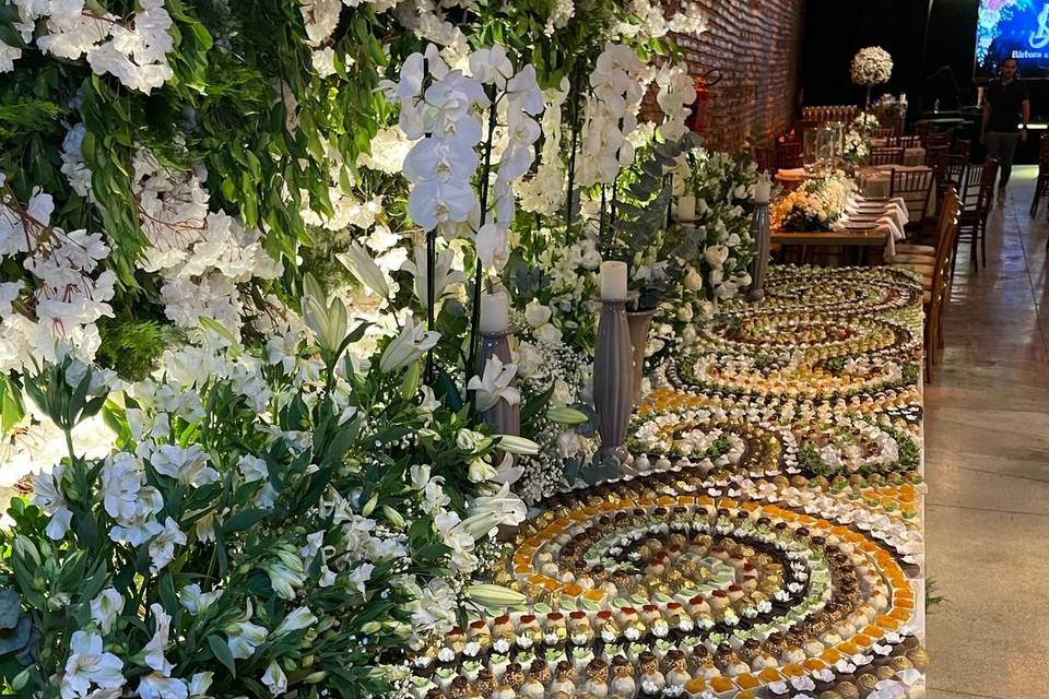 Tapete com mais de 2000 doces