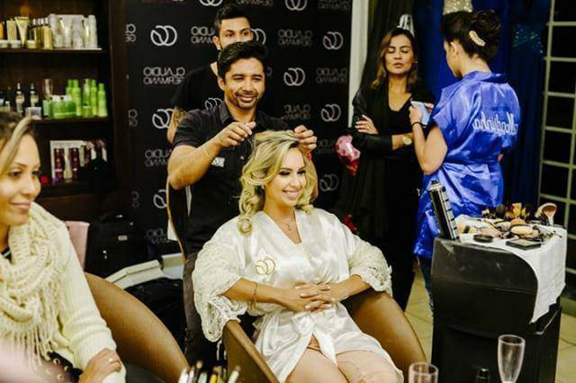 Noiva e madrinhas