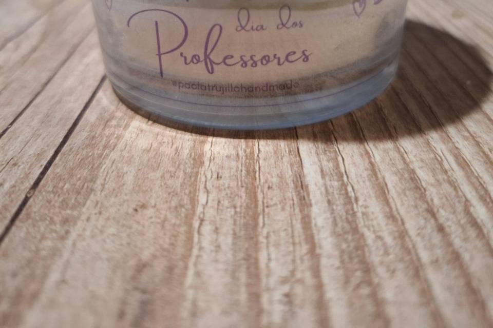 Vela aromática peonia