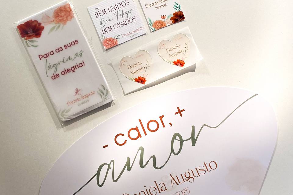 Papelaria de casamento complet