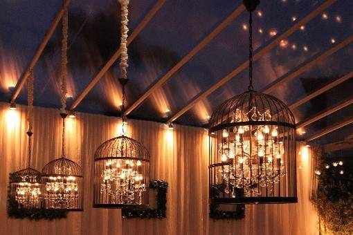 Lustre gaiola