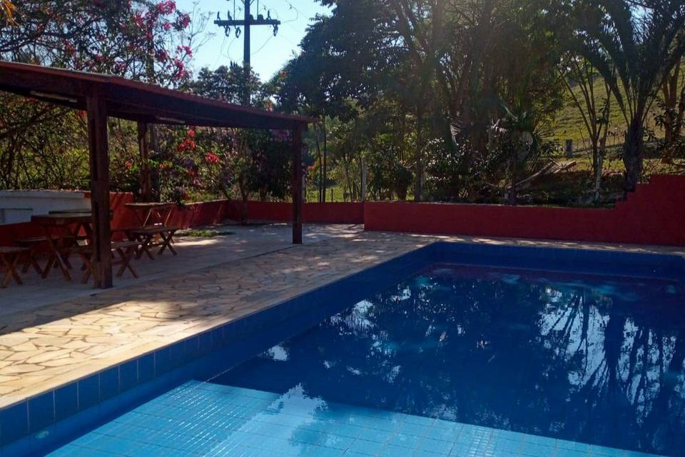 Área da Piscina