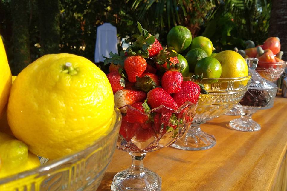 Frutas da estação