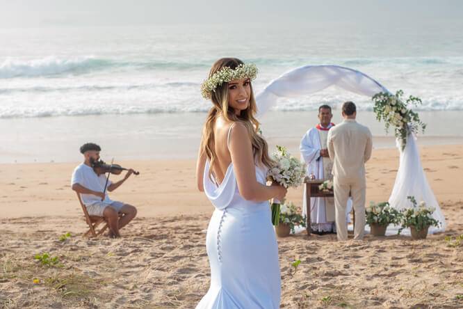 Casamento na praia em Búzios